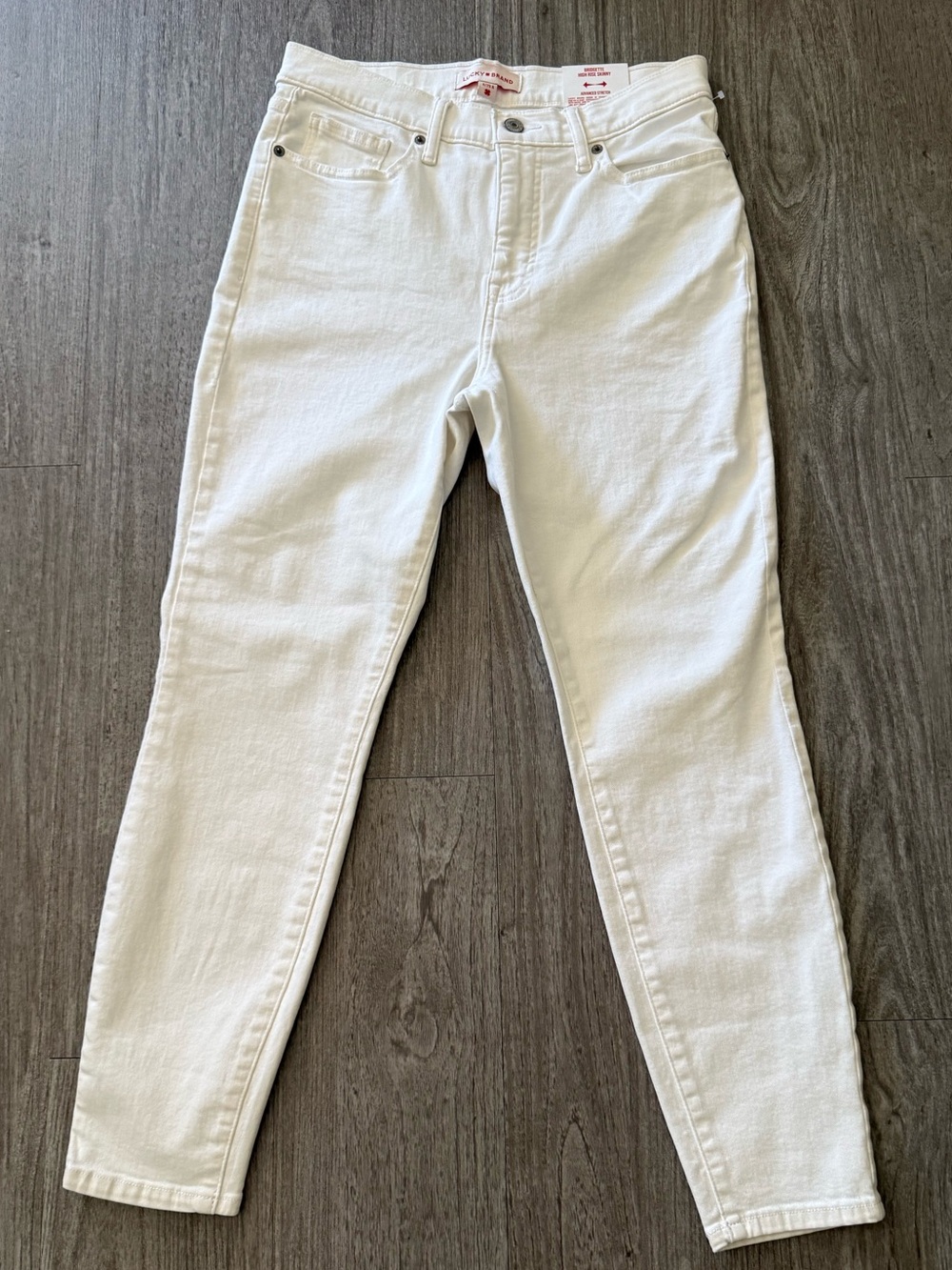 Lucky Brand White Skinny Jeans NWT